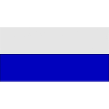 Carta Sport Corner Flag - White/Royal Blue - 29.5cm x 36.5cm