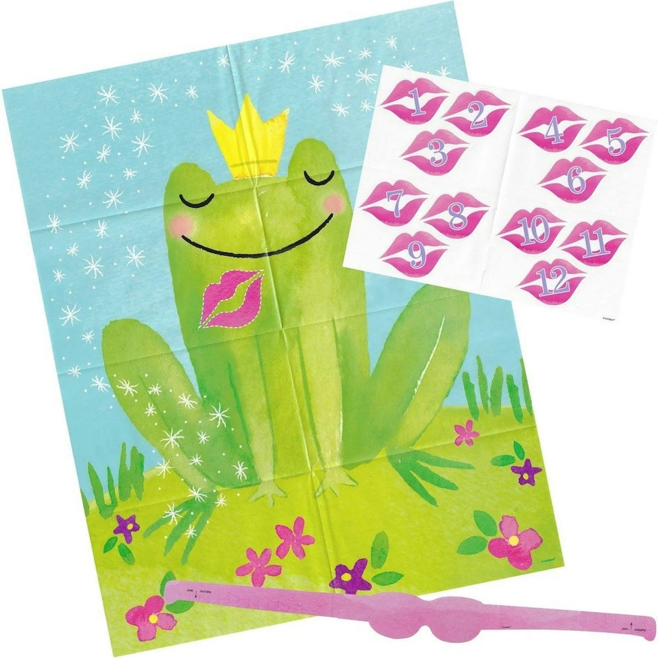 image 1 of Unique Party Magical Princess Party Game - Green/Pink/Blue - One Size
