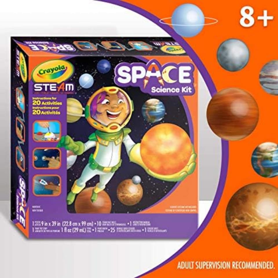 image 1 of Crayola STEAM Solar System Science Kit