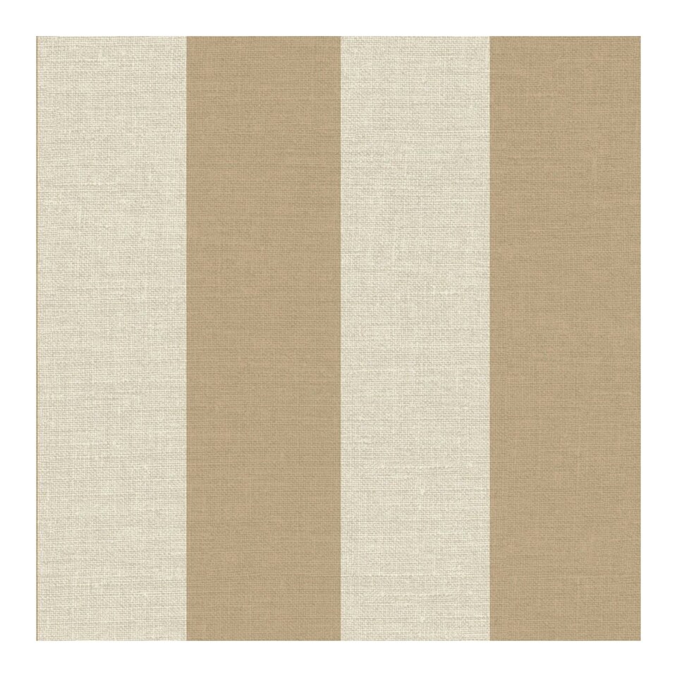image 1 of Belgravia Carmella Stripe Textured Wallpaper - Sand/Cream - 10m x 53cm Brown