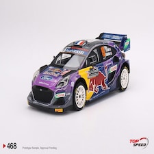 Ford Puma Rally1 No.19 M-Sport Ford WRT 2022 Rally Monte Carlo Winner 1:18 Scale TSM TS0468