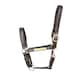 image 1 of Hy Leather Head Collar - Brown - Cob