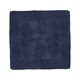 image 1 of Heavyweight Reversible Square Bath Mat Blue | Navy