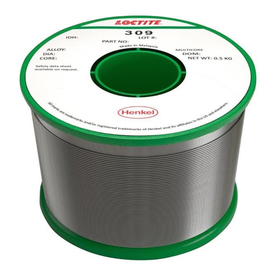 MULTICORE / LOCTITE - No-Clean Lead Free Solder Wire SAC305 0.5mm, 500g, 217°C