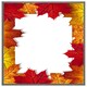 image 3 of Autumn border (Picture Frame) Black | S