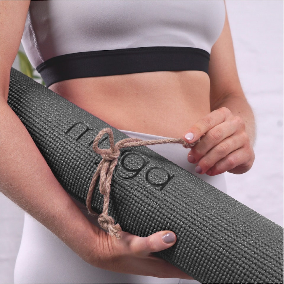 image 1 of Myga Entry Level Yoga Mat - Black
