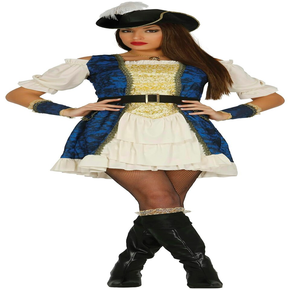 image 1 of Fancy Dress Adult Luxury Pirate - L