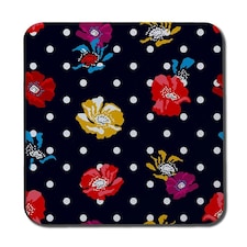 Flowers & Spots (Coaster)