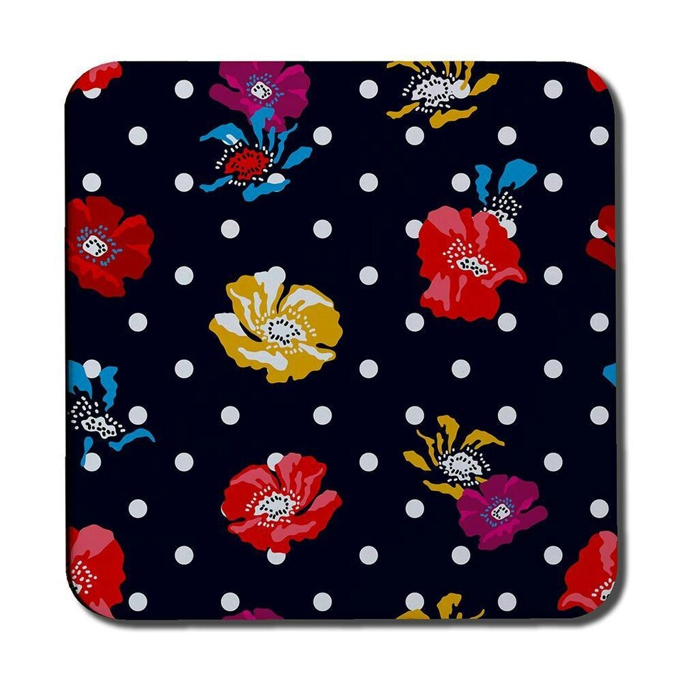 image 1 of Flowers & Spots (Coaster)