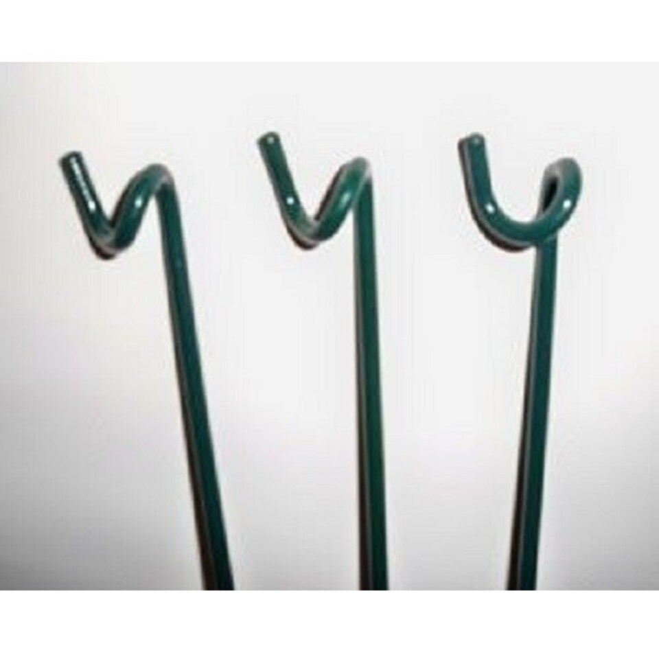image 1 of 30 Inches Grow Through Legs Bare Metal/Ready to Rust (Pack of 3) - Ring Sold Separately - Steel - L76.2 x W76.2 cm