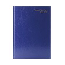 Janrax 2026-2027 A4 Week To View Blue Academic Diary