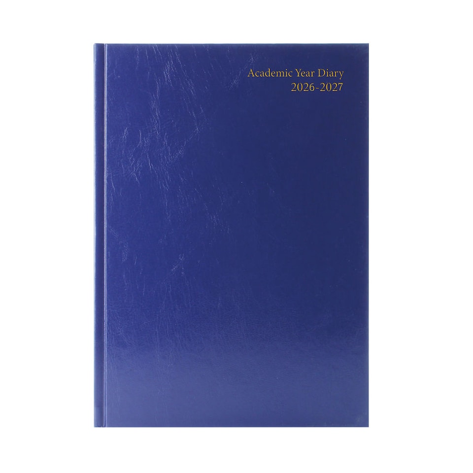 image 1 of Janrax 2026-2027 A4 Week To View Blue Academic Diary