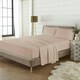 image 1 of Plain Dye Flannelette Latte Single Sheet Set