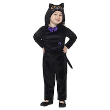 Cat Jumpsuit Fancy Dress Costume Unisex Toddler Age 1-2