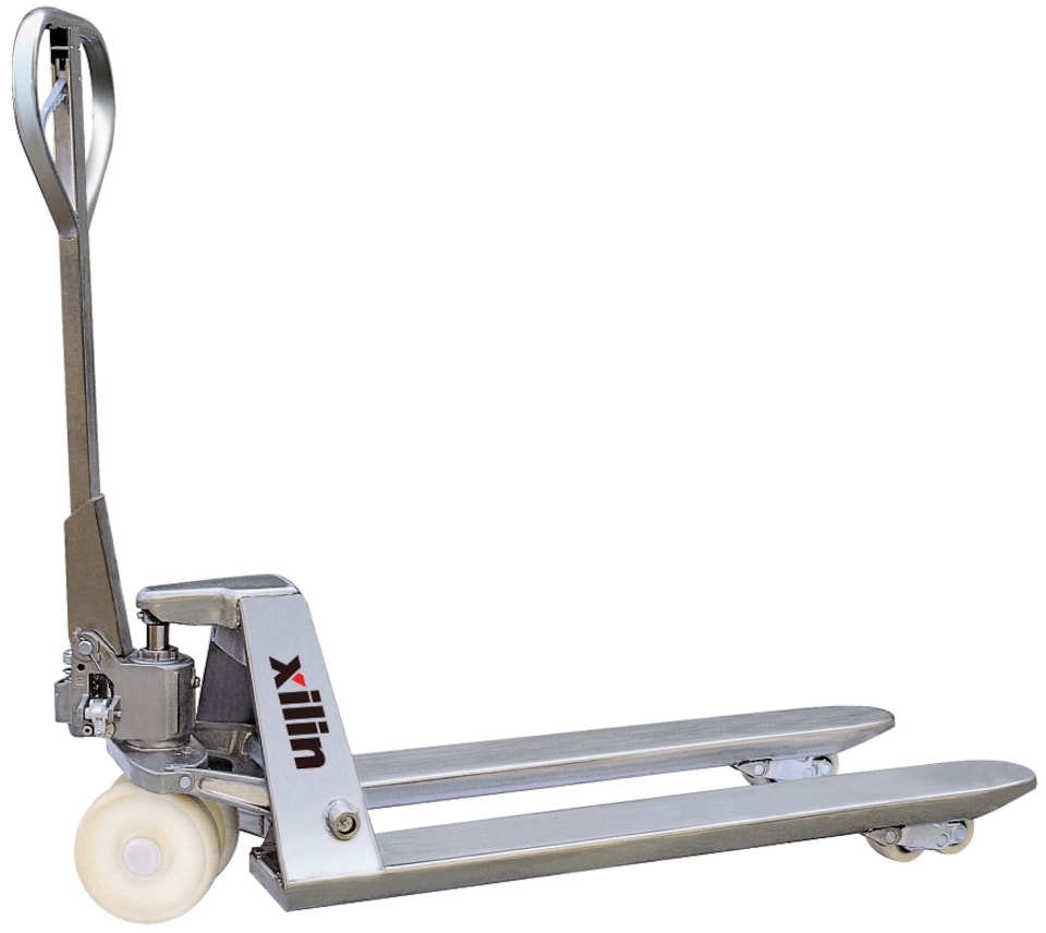TUFFMATE 2500kg Stainless Steel Pallet Truck - AISI 304 Hygienic Pump Truck for Food & Pharma