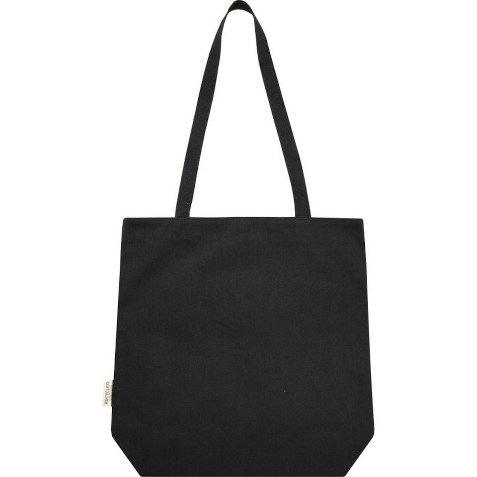image 1 of Joey Canvas Recycled 14L Tote Bag - Solid Black - One Size | Black
