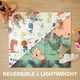 image 3 of AIYAPLAY Baby Play Mat, Foldable Activity Playmat, Dinosaur Theme