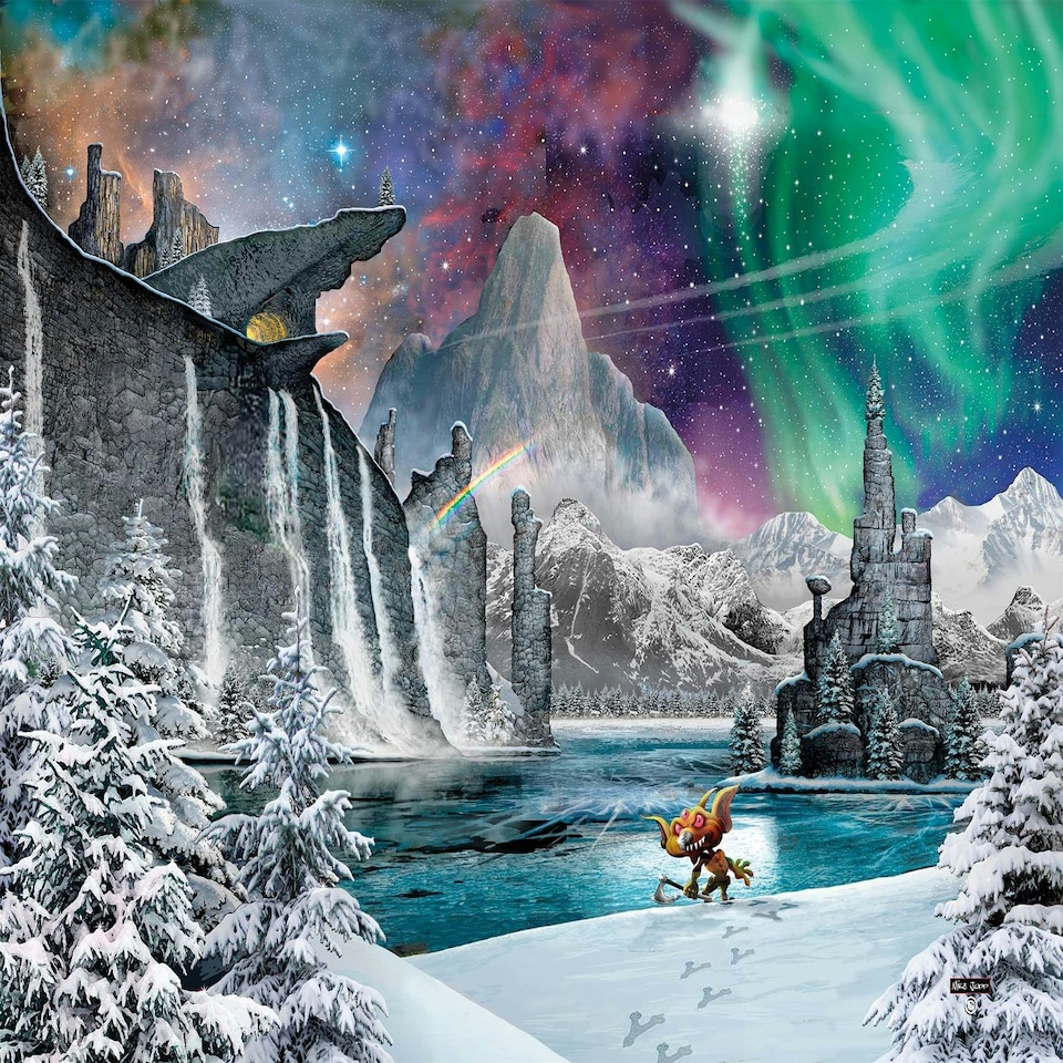 image 1 of Mike Jupp Grymnitts Lair 1000 Piece Jigsaw Puzzle
