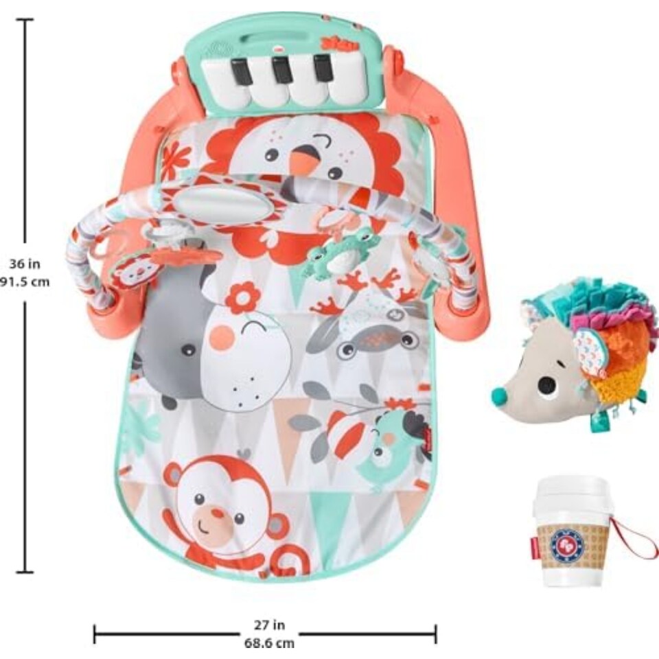 image 1 of Fisher Price Newborn Baby Lets Snuggle And Play Kit