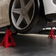 image 8 of HOMCOM Axle Stands 2 Ton Car Jack Stands Pack of 2, 28-42.5 cm Height Adjustable Support Jack Stand, Heavy Duty Car Lift Tool for Vehicles, Caravans, Workshops, Garages, Red
