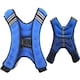 image 1 of 8kg Weighted Vest for Running, Adjustable Workout Weight Jacket Gym Fitness Equipment