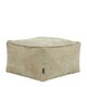 image 1 of icon Amara Chenille Bean Bag Pouffe Natural Cream