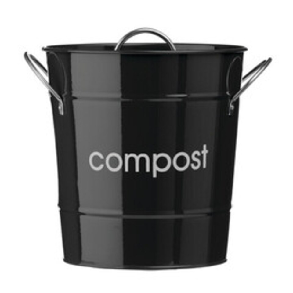 image 1 of Black Compost Bin