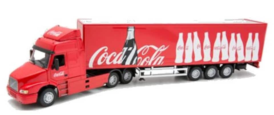 Cararama Volvo NH12 Refrigerated Coca Cola