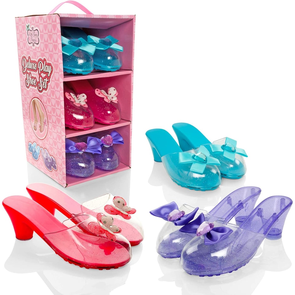 image 1 of Little Fairy Princess Deluxe Play Shoe Set