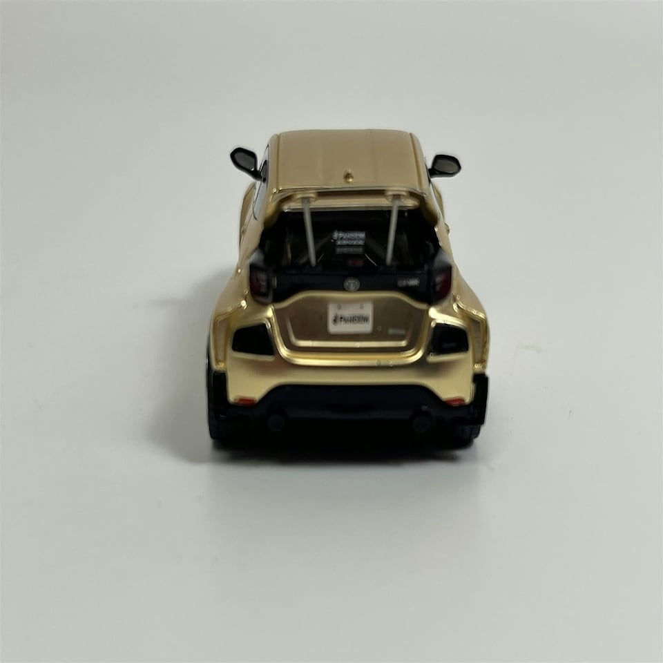 image 1 of Pandem GR Yaris Gold 1:64 Scale Pop Race PR640041