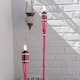 image 7 of Harbour Housewares Bamboo Garden Fire Torches - 60cm - Pink - Pack of 6