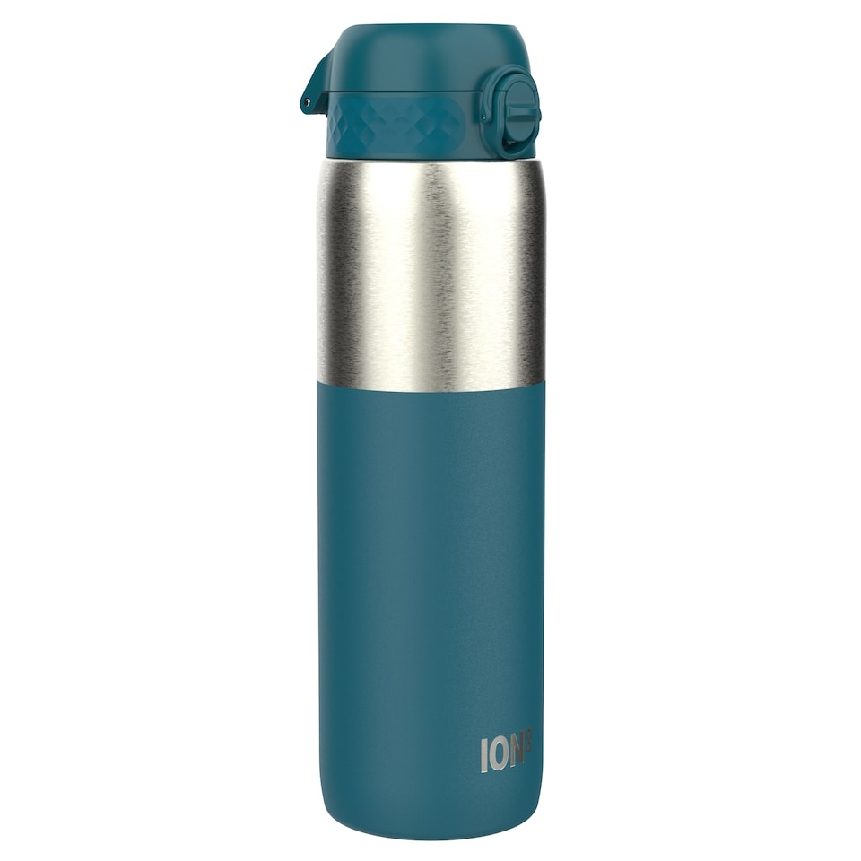 image 1 of Leak Proof 1 Litre Water Bottle, Stainless Steel, 1200ml (40oz)