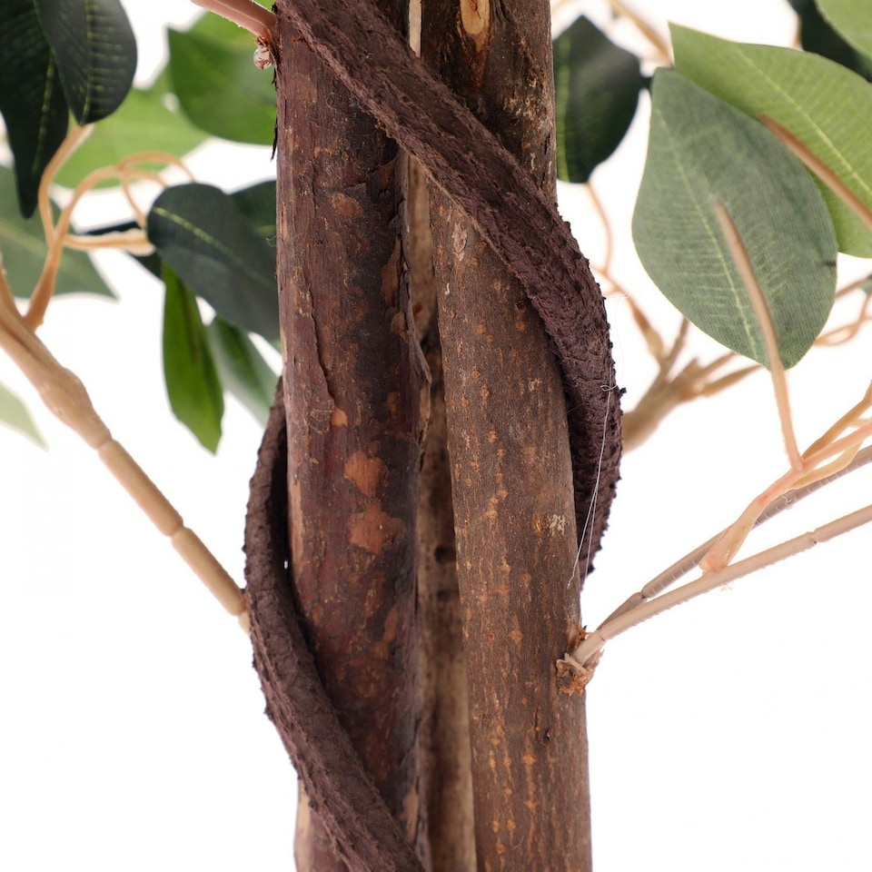 image 1 of Oypla Artificial Ficus Tree Plant 120cm Indoor Outdoor Garden Decoration One Size
