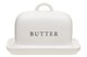 image 1 of Farmhouse Cream Large Butter Dish