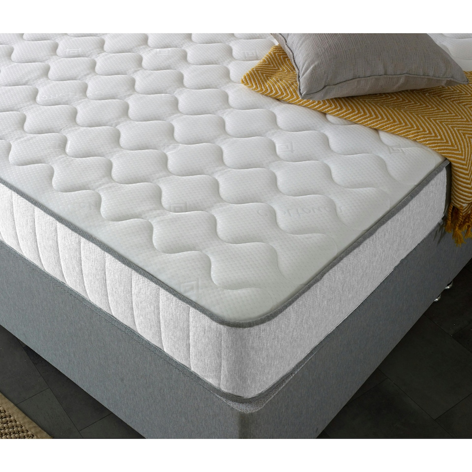 image 1 of Victoria White Castle Hybrid Mattress - Plush Comfort, Durable Design | White | King