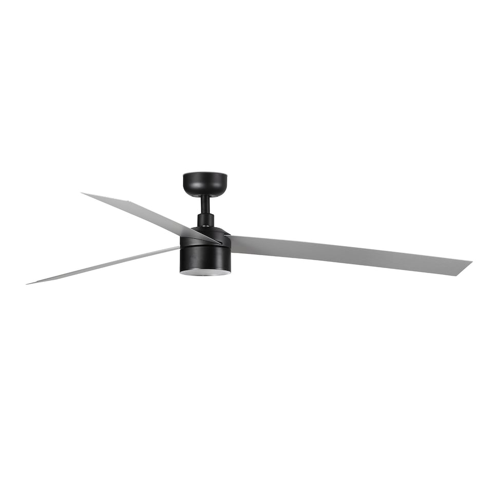 image 1 of Cruiser 160cm TEK LED Ceiling Fan Matt Black, Aluminium Blades 4000K