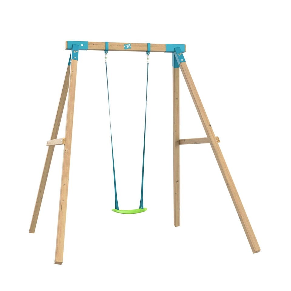 image 1 of TP Kingswood Single Squarewood Swing Set - FSC® certified