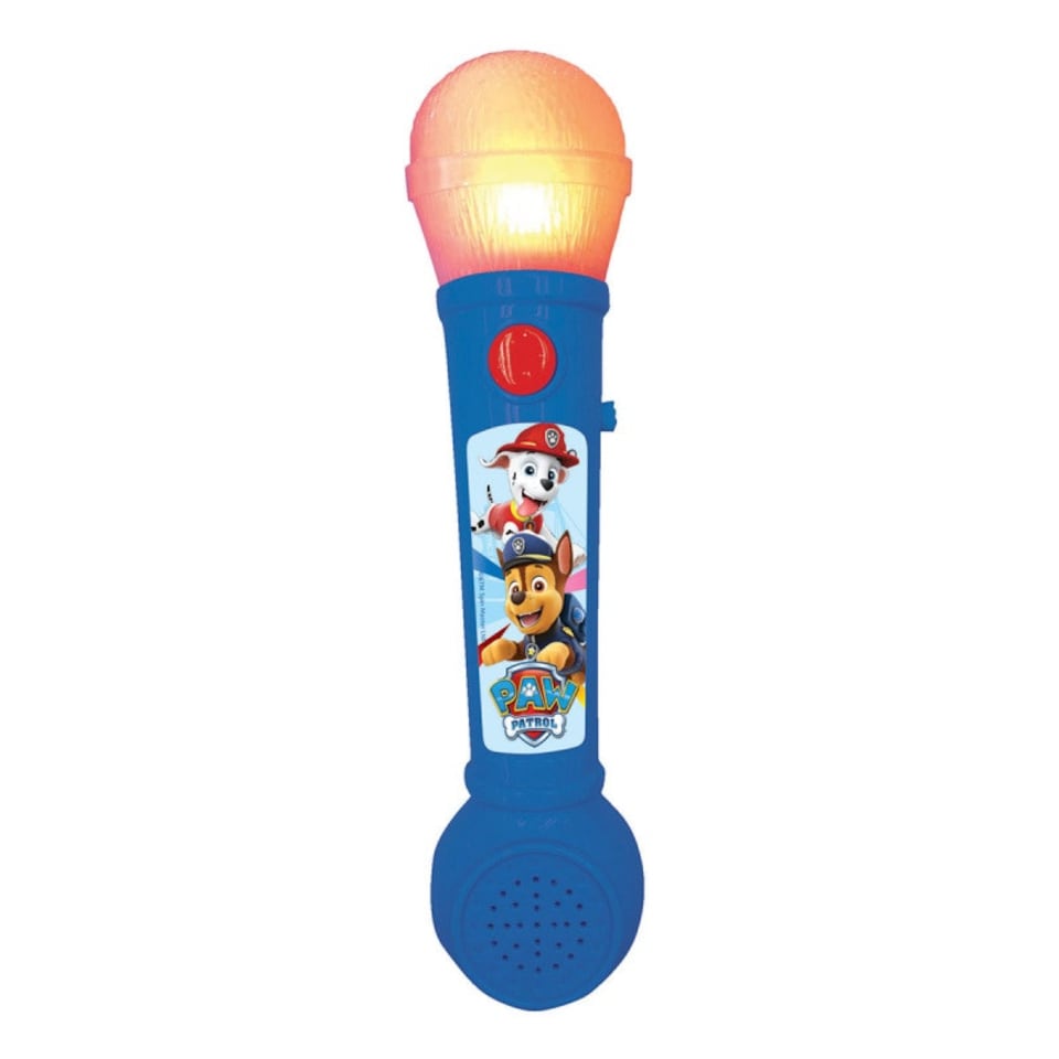 image 1 of Lexibook MIC80PA Paw Patrol Lighting Microphone with Melodies and Sound Effects
