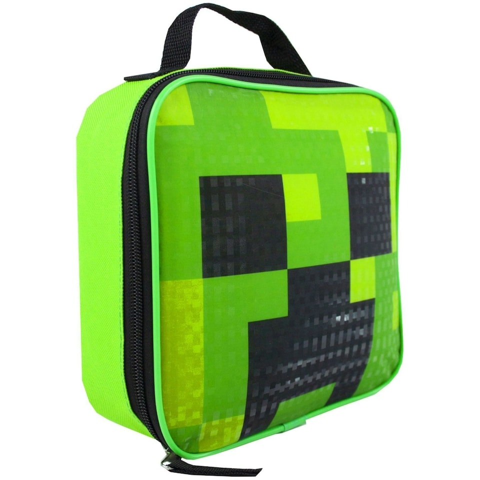 image 1 of Minecraft TNT Creeper Backpack Set (Pack of 5) - Black/Green - One Size