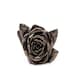 image 2 of Rose Plant Pot Feet - Set of 3 - L6 x W7.5 x H9 cm Grey