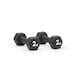 image 2 of Adidas 2kg Neoprene Dumbbell Pair, Hexagonal Non-Roll Design, Black | Black | BLACK | adult
