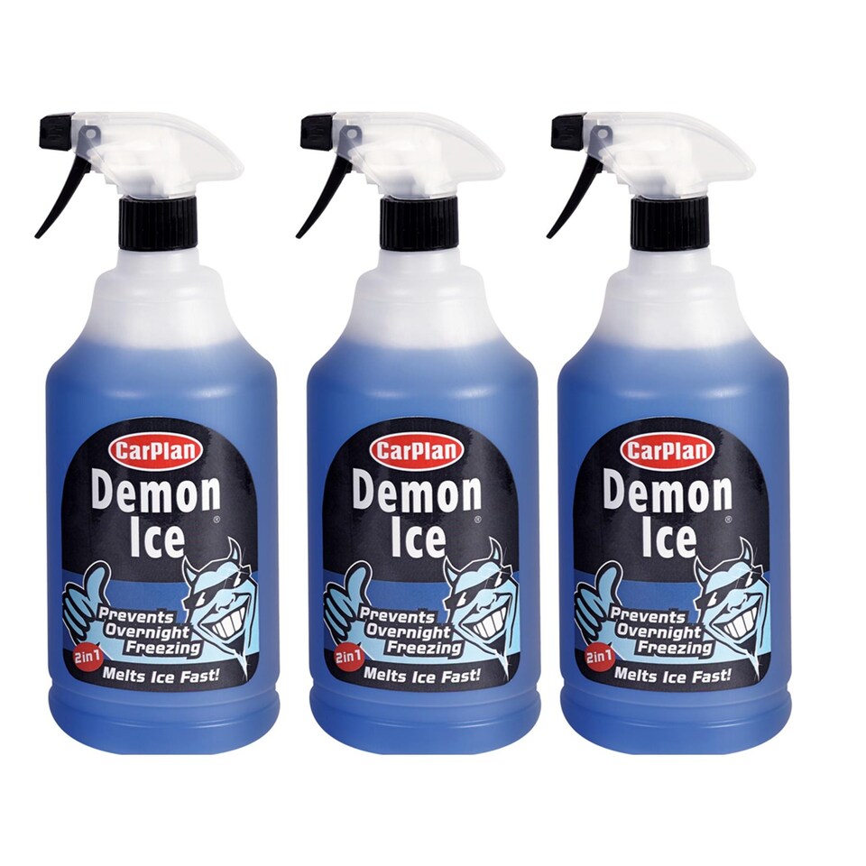 image 1 of Carplan Windscreen De Icer Pre Icer Prevents Freezing Trigger Spray 1L x3