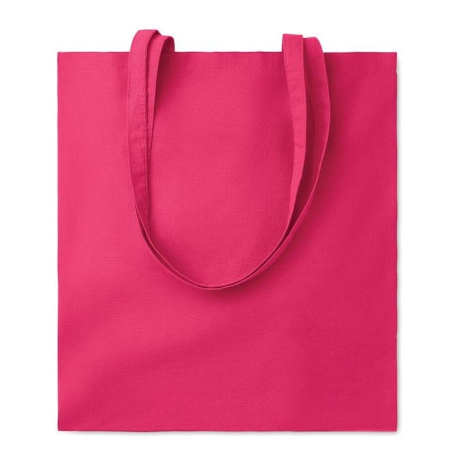 MidOcean Cottonel Colour + Cotton Shopper Bag - Fuchsia - One Size Pink