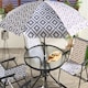 image 3 of OHS 6 Piece Patio Set Outdoor Table Chairs Parasol Garden Furniture