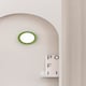 image 2 of May Led Green Flush Wall, Ceiling Lamp IP44
