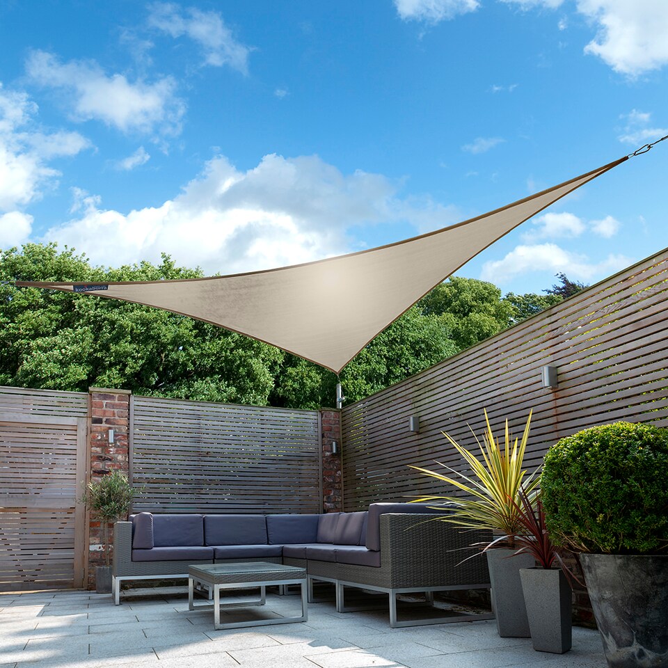 image 1 of 2m Triangle Waterproof Mushroom Sun Shade Sail