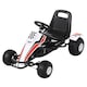 image 1 of HOMCOM Child's Racing-Style Pedal Go Kart w/ Brake Gears Steering Wheel Seat