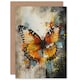 image 1 of Monarch Butterfly Watercolour Wife Birthday Card