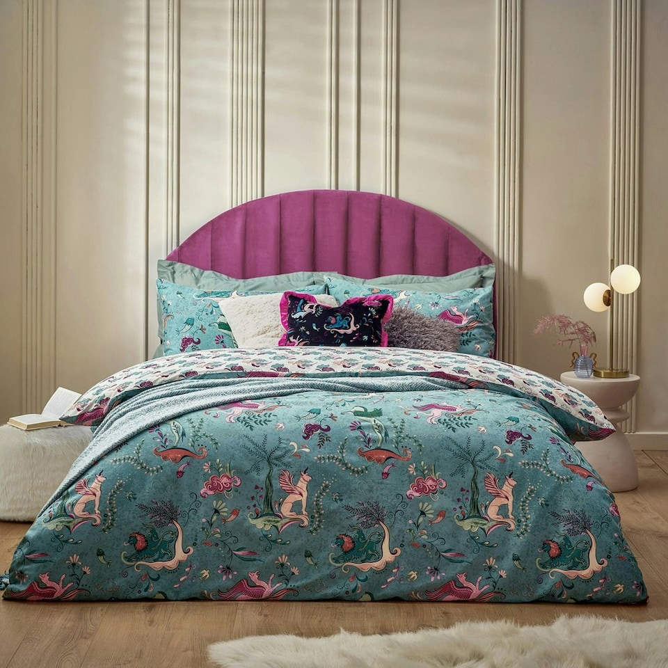 image 1 of furn. Athena Mythological Double Duvet Cover Set
