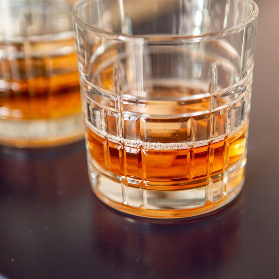 image 1 of LAV Brit Whiskey Glasses - 325ml - Clear - Pack of 6 Clear